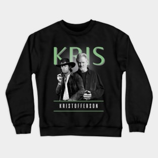 Kris kristofferson +++ 80s retro Crewneck Sweatshirt